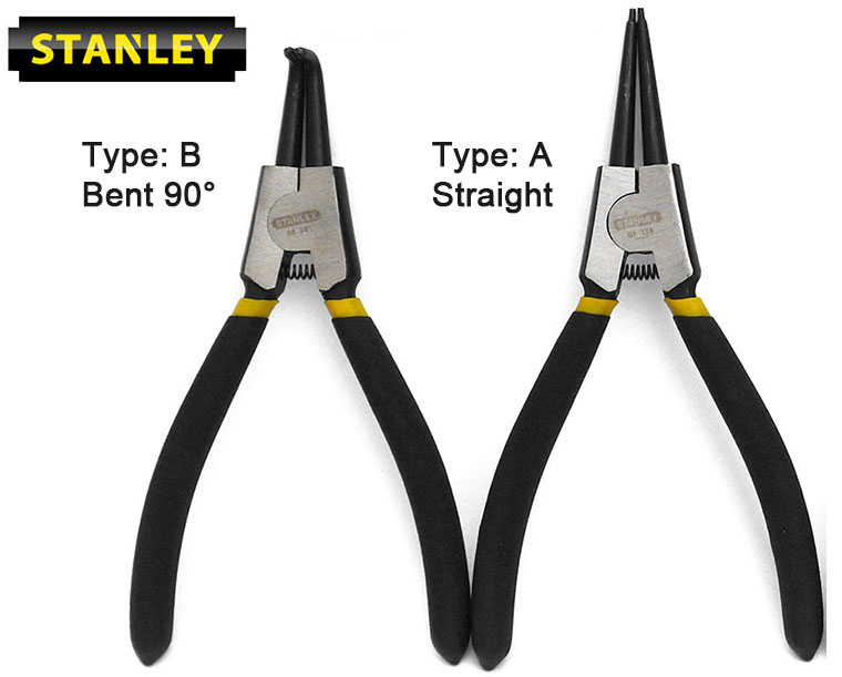 Stanley Circlip Plier Type Options 